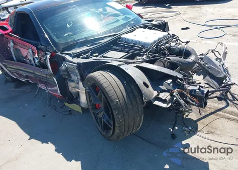 2017 Chevrolet Corvette Z06 z USA, uszkodzony, nr VIN 1G1YS2D61H5607054